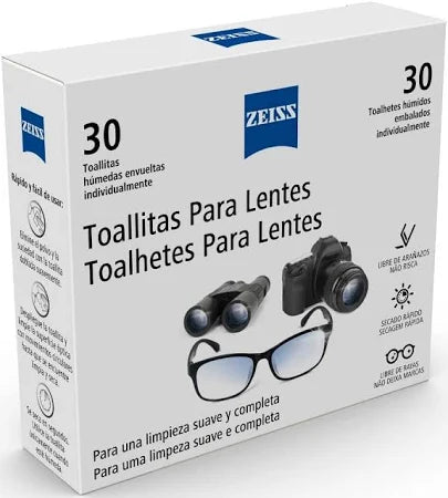 Toallitas para lentes